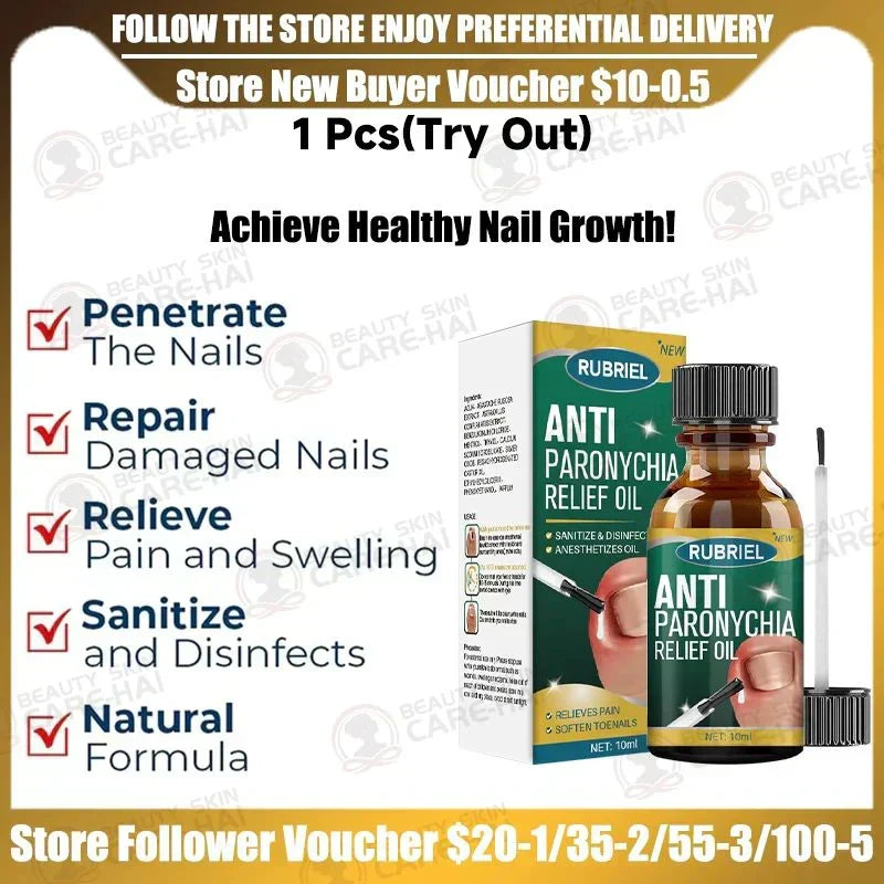 Anti Paronychia Relief Oil - (Buy 1 Get 1  FREE)