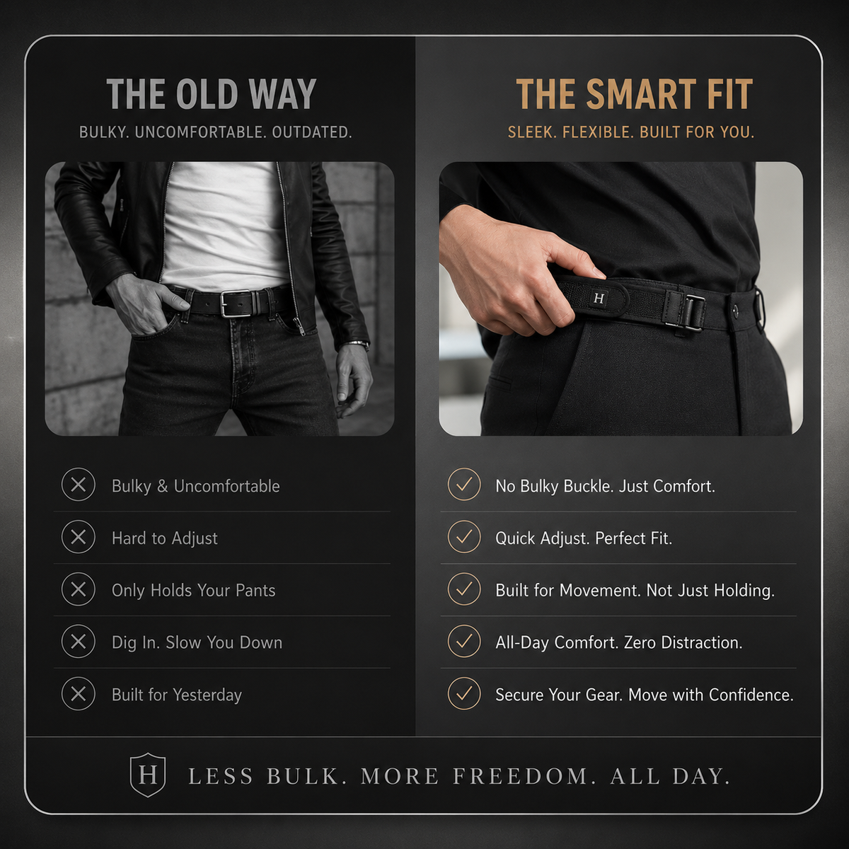 FlexHook™ Tactical Elastic Belt (Buy 1 Get 1 Free)