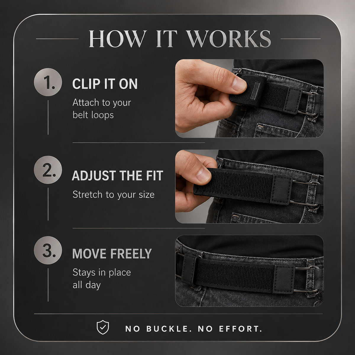 FlexHook™ Tactical Elastic Belt (Buy 1 Get 1 Free)