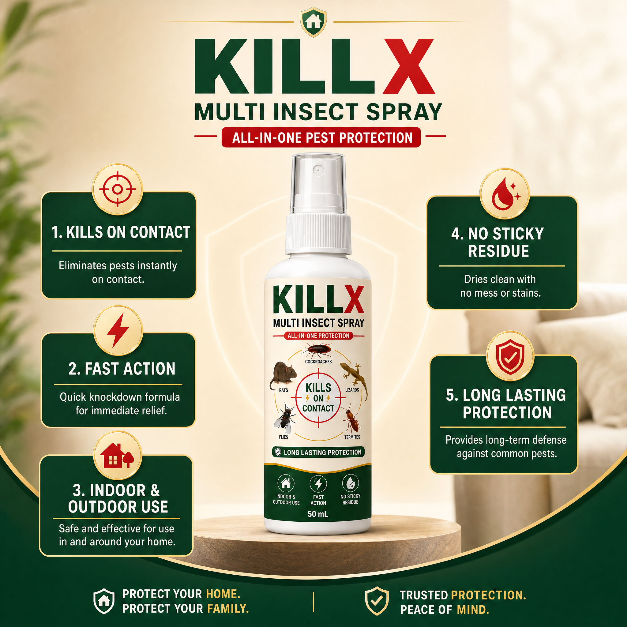 KILLX Multi Insect Spray